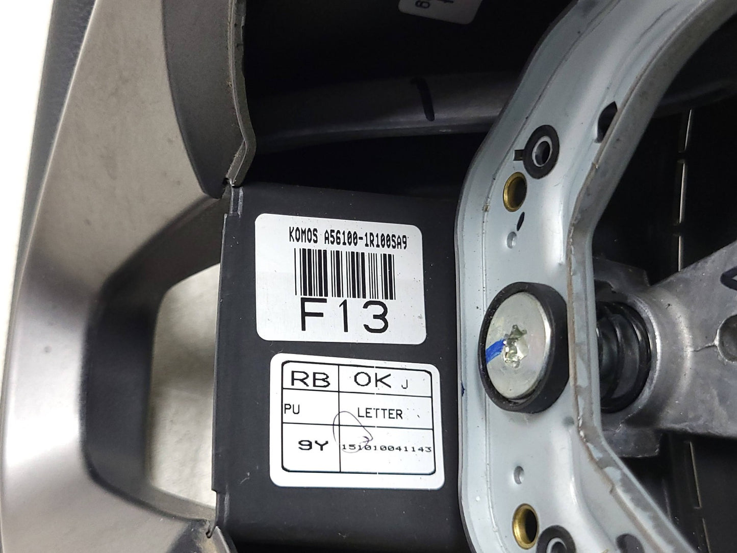2012-2017 Hyundai Accent Sedan Steering Wheel OEM 56113-1r000