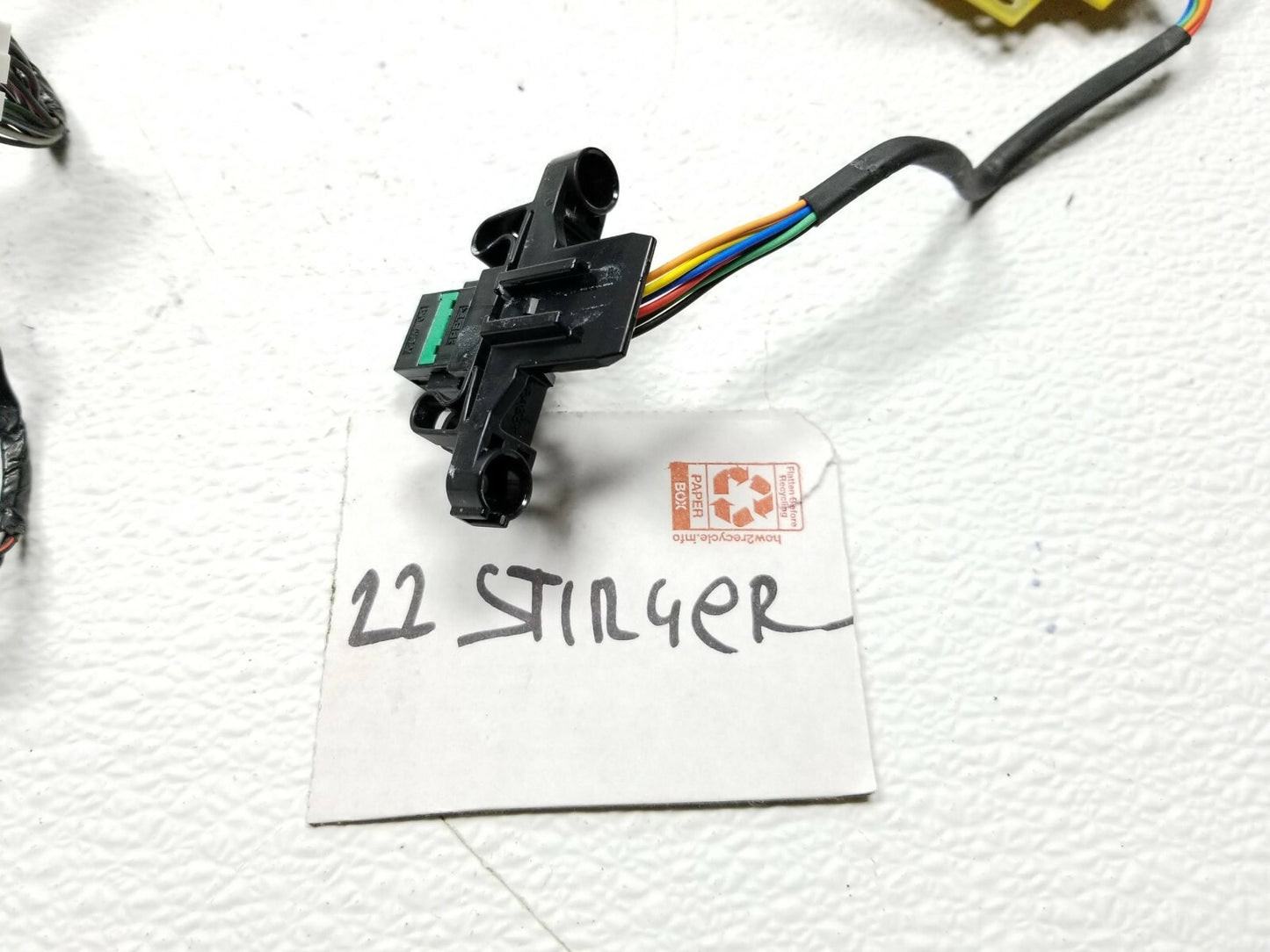 2022 Kia Stinger Headlight Wire Harness Passenger Side Right OEM 312 Miles