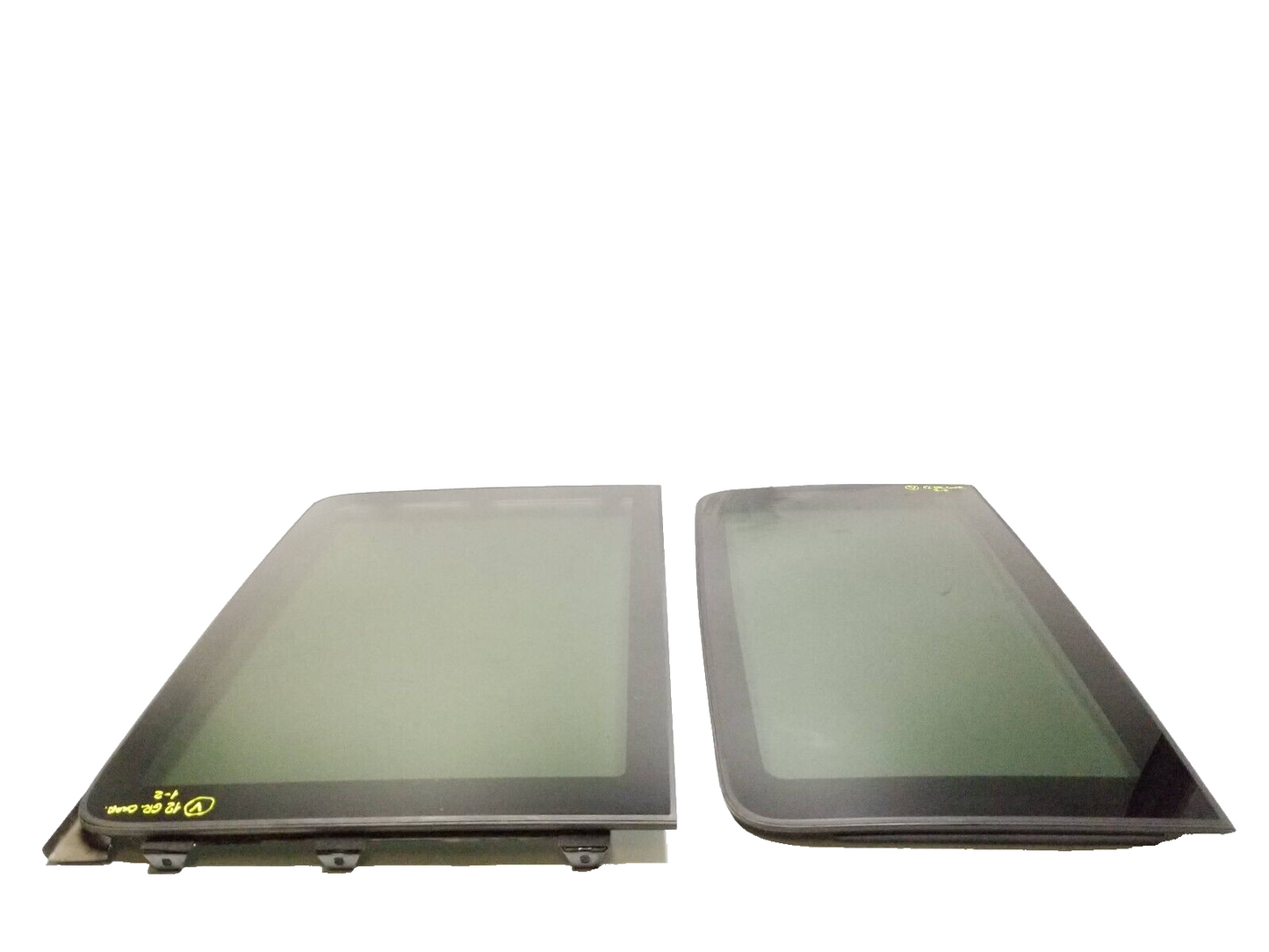 2012 Jeep Grand Cherokee Sunroof Glass Front & Rear 2pcs OEM