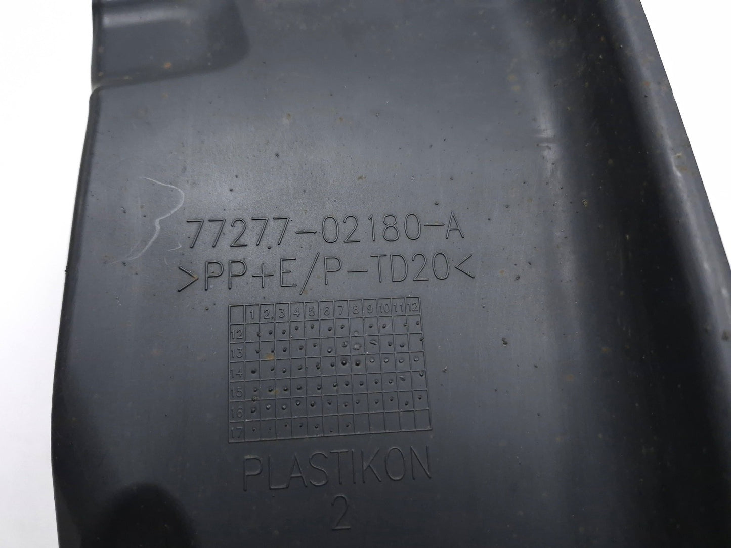 2018 Toyota Corolla Splash Lower Back Panel OEM