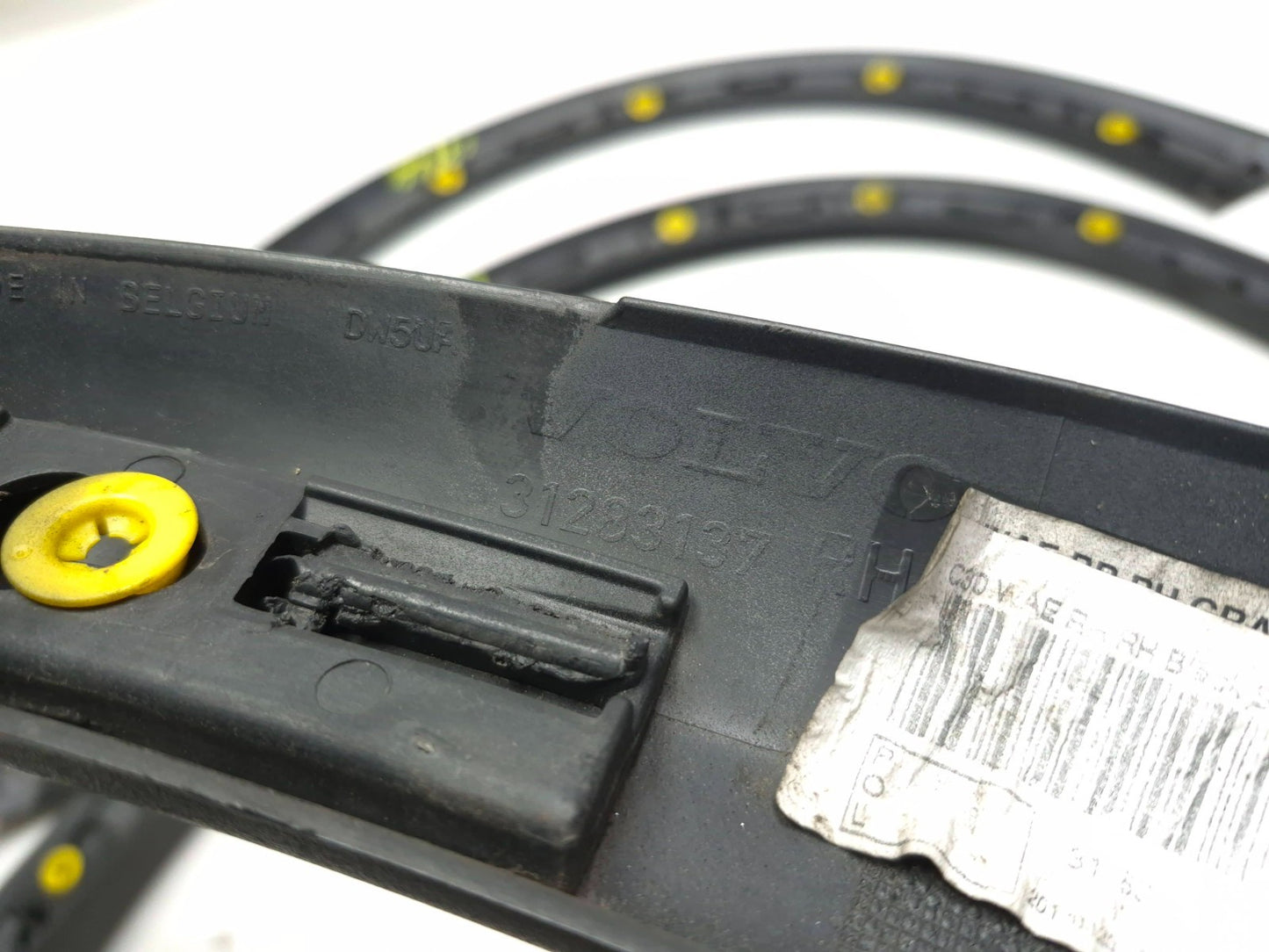 2012 Volvo C30 2.5l Wheel Arch Flare Trim Molding Front & Rear 4 Pcs OEM