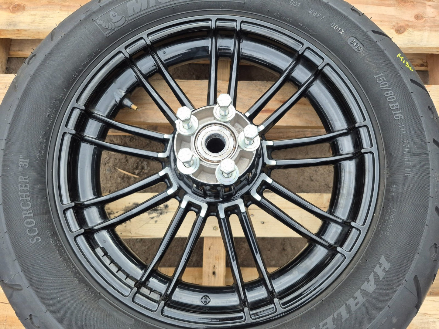 2020 Harley Forty Eight Xl1200 Wheel Rim W/ Tire Front & Rear Pair R 16 OEM