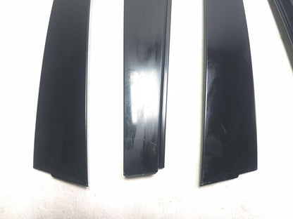 2008 Acura Tl Door Applique Pillar Molding Front & Rear 4pcs OEM