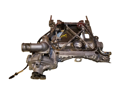 2017 Subaru Legacy Engine Upper Oil Pan W/ Water Pump 2.5l OEM