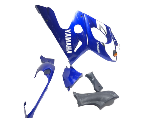1998 Yamaha Yzf600r Right Side Fairing Cowl Panel 5 Pcs OEM