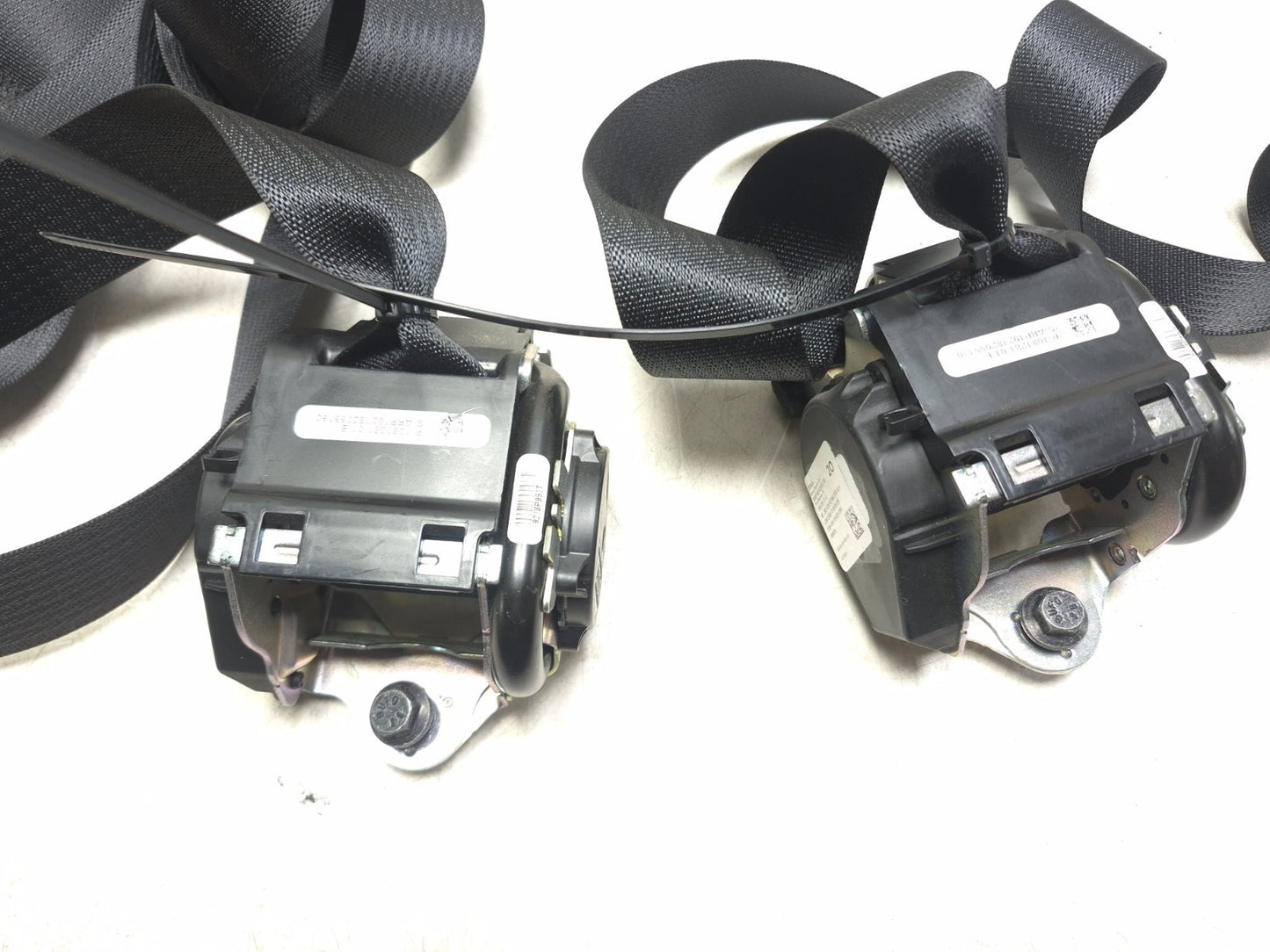 2019 Tesla Model 3 Rear Seat Belt Retractor Left & Right Pair OEM