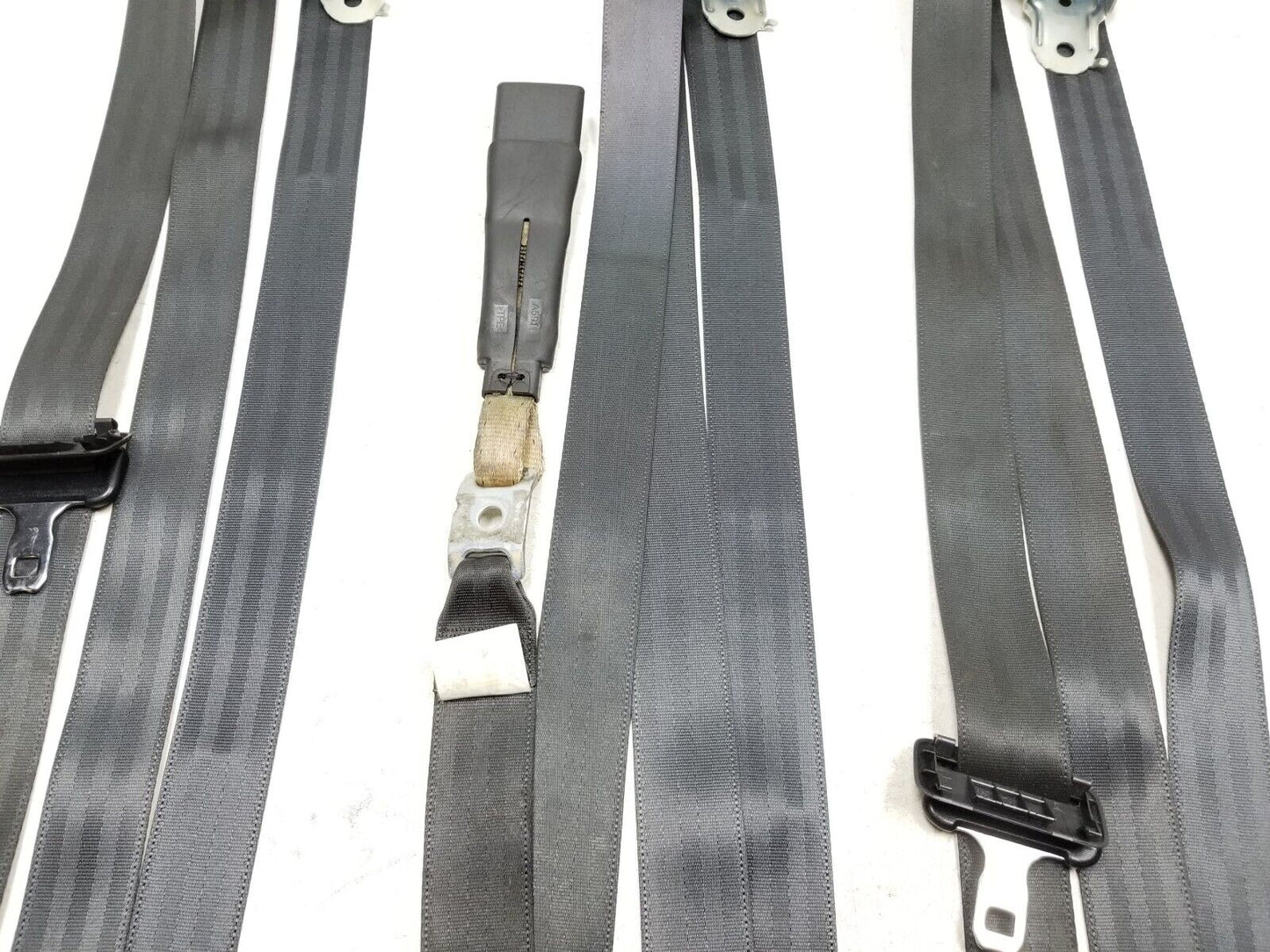 2007-2011 Toyota Camry Rear Seat Belt Retractor 3pcs OEM