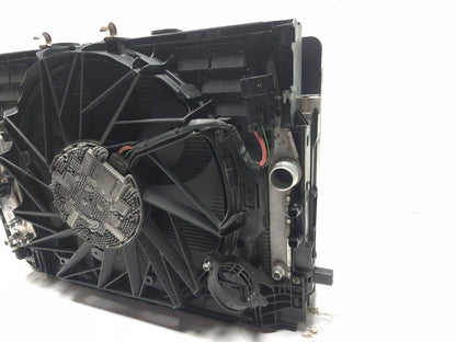 2011 BMW 750li Radiator Condenser Oil Cooler Cooling Fan Oem✅