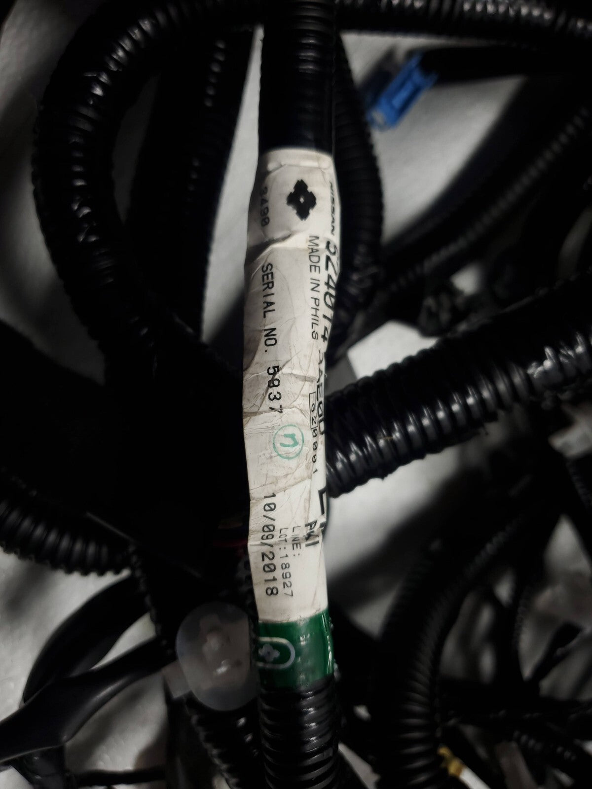 2019 Nissan Sentra Interior Wire Harness OEM