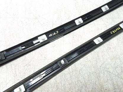 2012 Honda Cr-z Windshield Pillar Molding Cover Trim Garnish Left & Right OEM