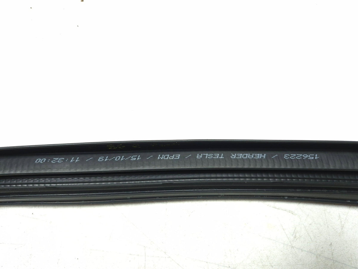 2020 Tesla Model 3 Rear Door Seal & Belt Molding Passenger Side 3 Pcs OEM