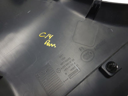2015-2020 Mercedes C300 W205 Center B Pillar Lower Cover Trim Pair OEM