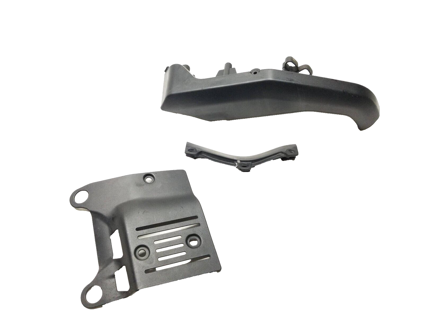 2015-2018 Ducati Monster 821 Front Voltage Rectifier & Brake Line Cover 3pcs OEM