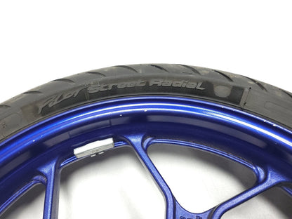 2015 - 2018 Yamaha Yzf-r3 Yzfr3 Front & Rear Wheel Rim W/ Tire OEM