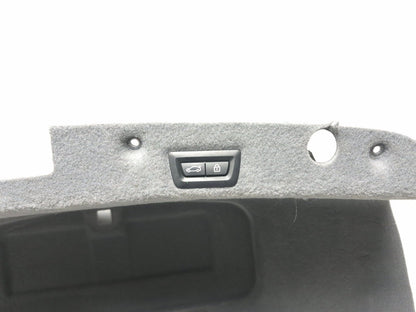 2011 BMW 750li Trunk Lid Carpet Liner Interior Cover Panel Oem✅