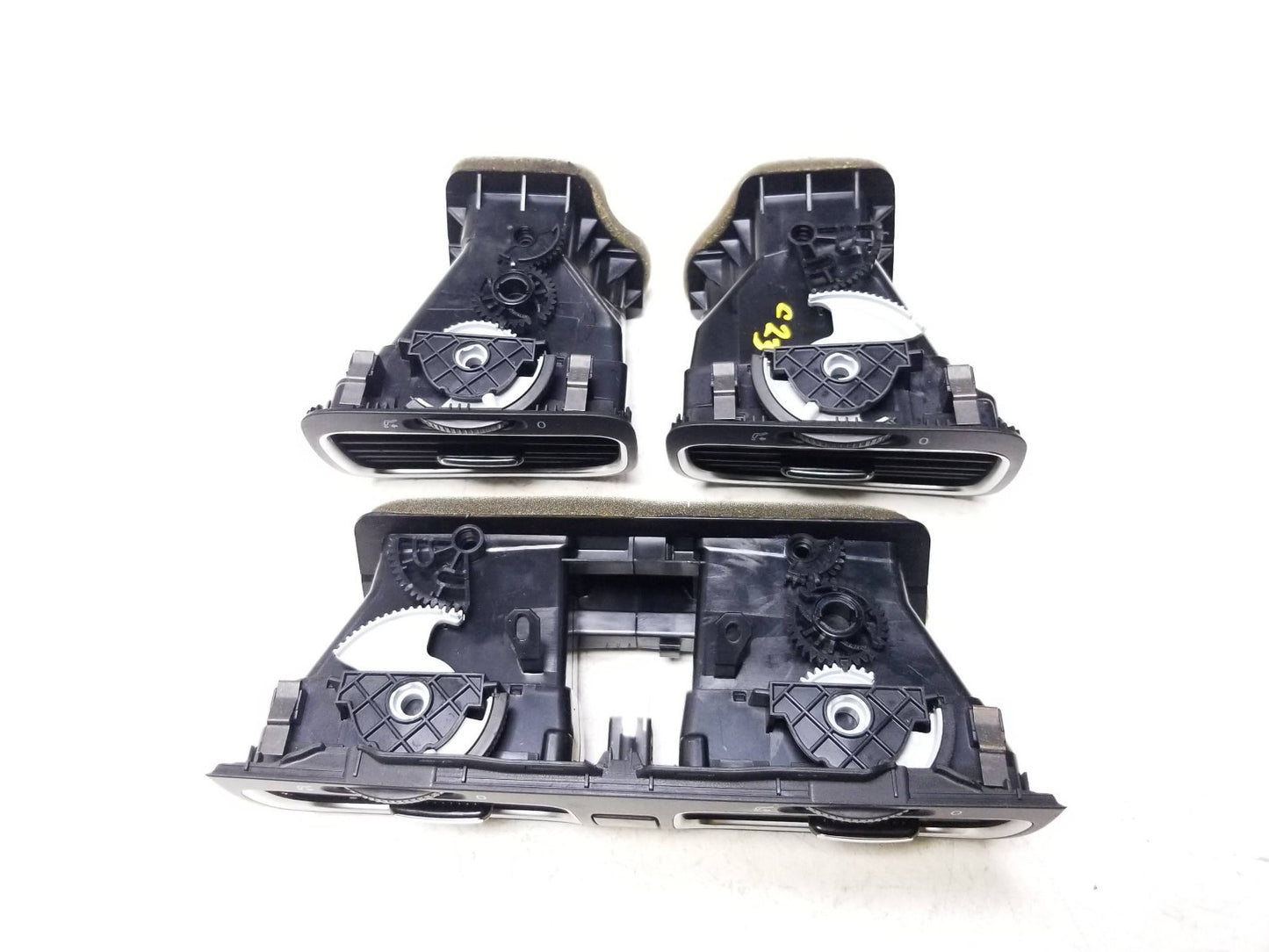 2010 - 2014 VW Golf GTI Dash Console Air Vent Grille Set OEM