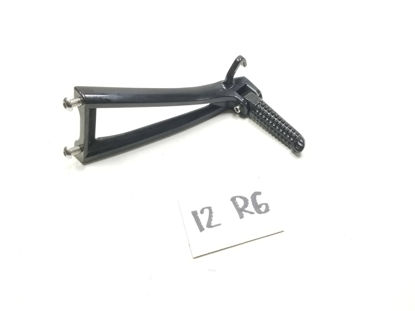 2008 - 2016 2012 Yamaha Yzfr6 R6 Rear Left Foot Peg & Bracket OEM