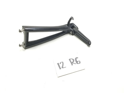 2008 - 2016 2012 Yamaha Yzfr6 R6 Rear Left Foot Peg & Bracket OEM