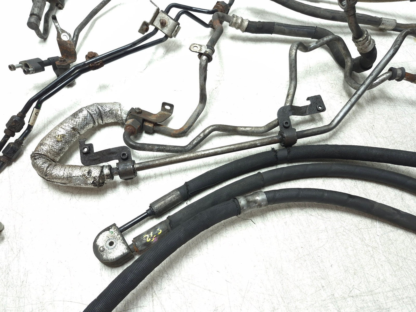 2008 BMW X6 E71 Power Steering Dynamic Drive Hydraulic Hose Line OEM