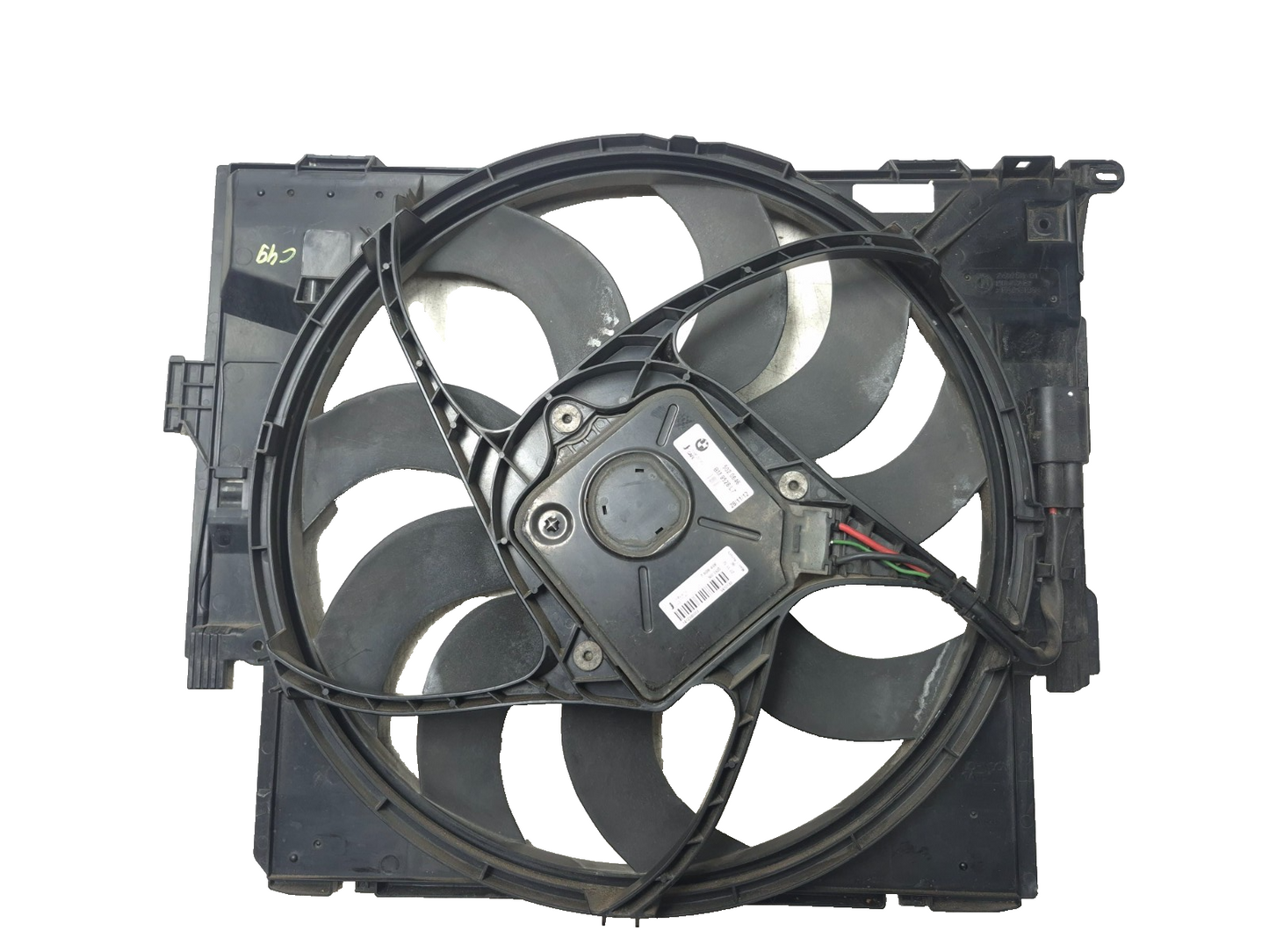 2013 BMW 328ix Radiator Cooling Fan OEM