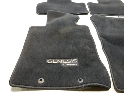 09 - 16 Hyundai Genesis Coupe Floor Mat Carpet 4pcs  OEM