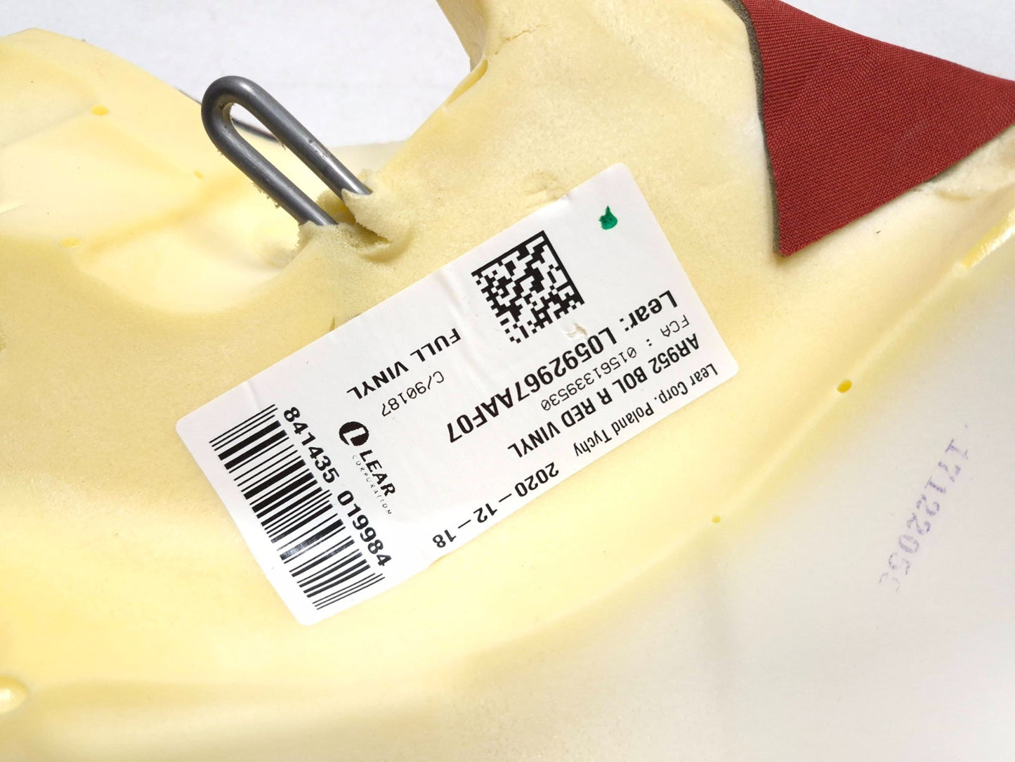 2021 Alfa Romeo Giulia Rear Seat Bolster Left & Right Pair Oem✅ 78k Miles