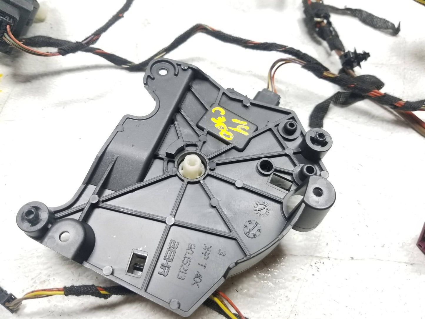2014 Mercedes-benz W204 HVAC Heater Flap Actuator Motors W/ Wire Harness OEM