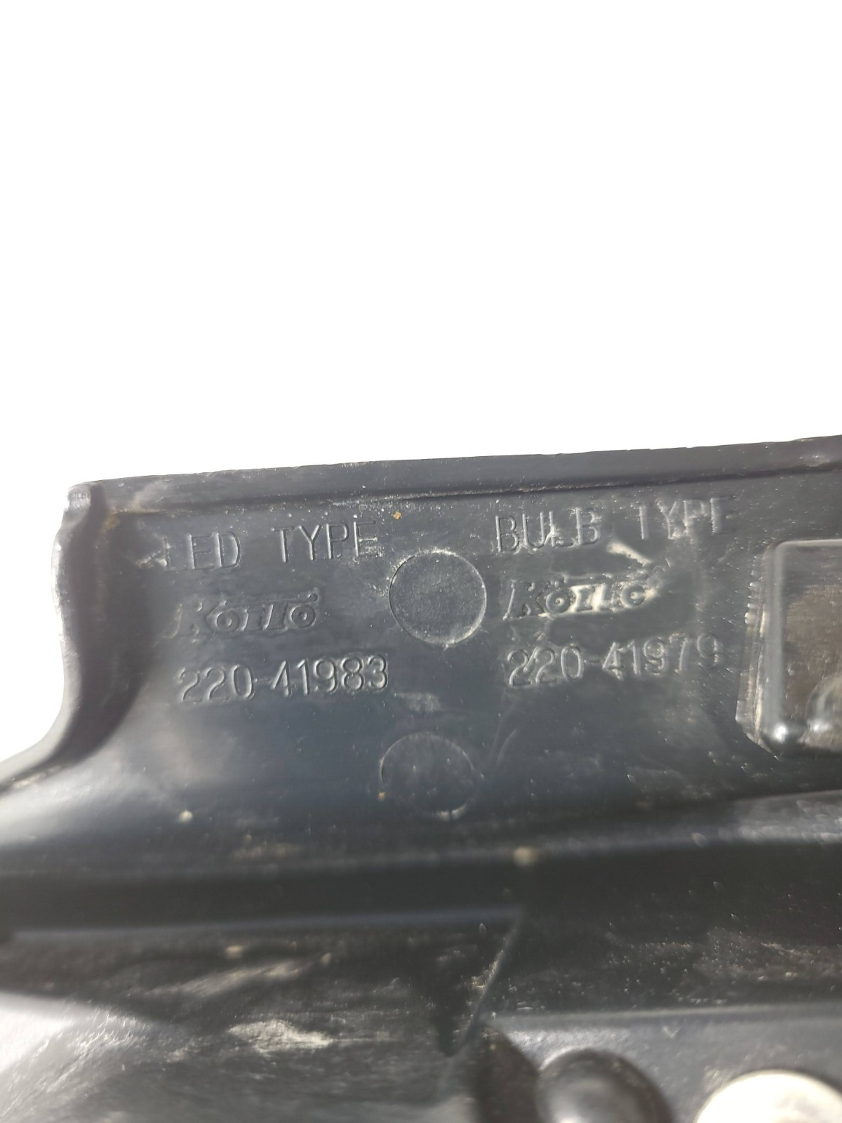2016 Mazda 3 Sedan Tail Light Right Passenger Side OEM