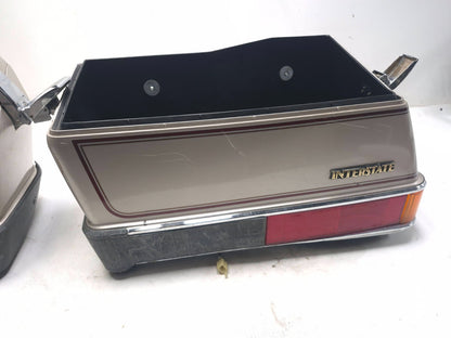 1987 Honda Goldwing 1200i Left & Right Saddle Bag Luggage Cargo Box Pair OEM