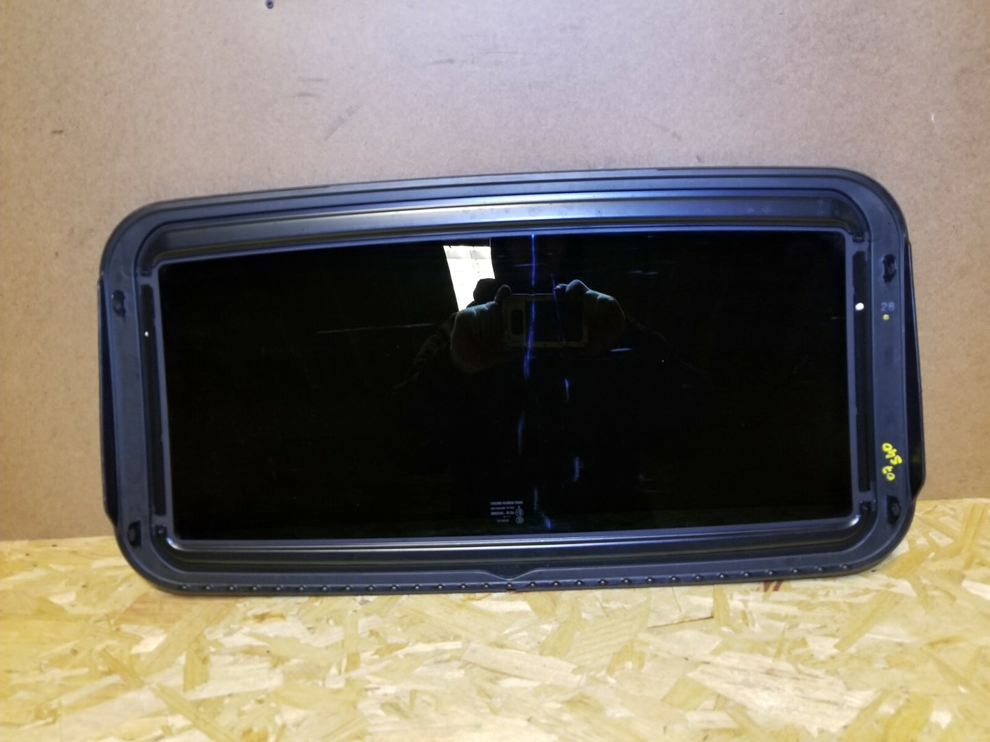 2007 Volvo S40 Sunroof Glass Panel OEM
