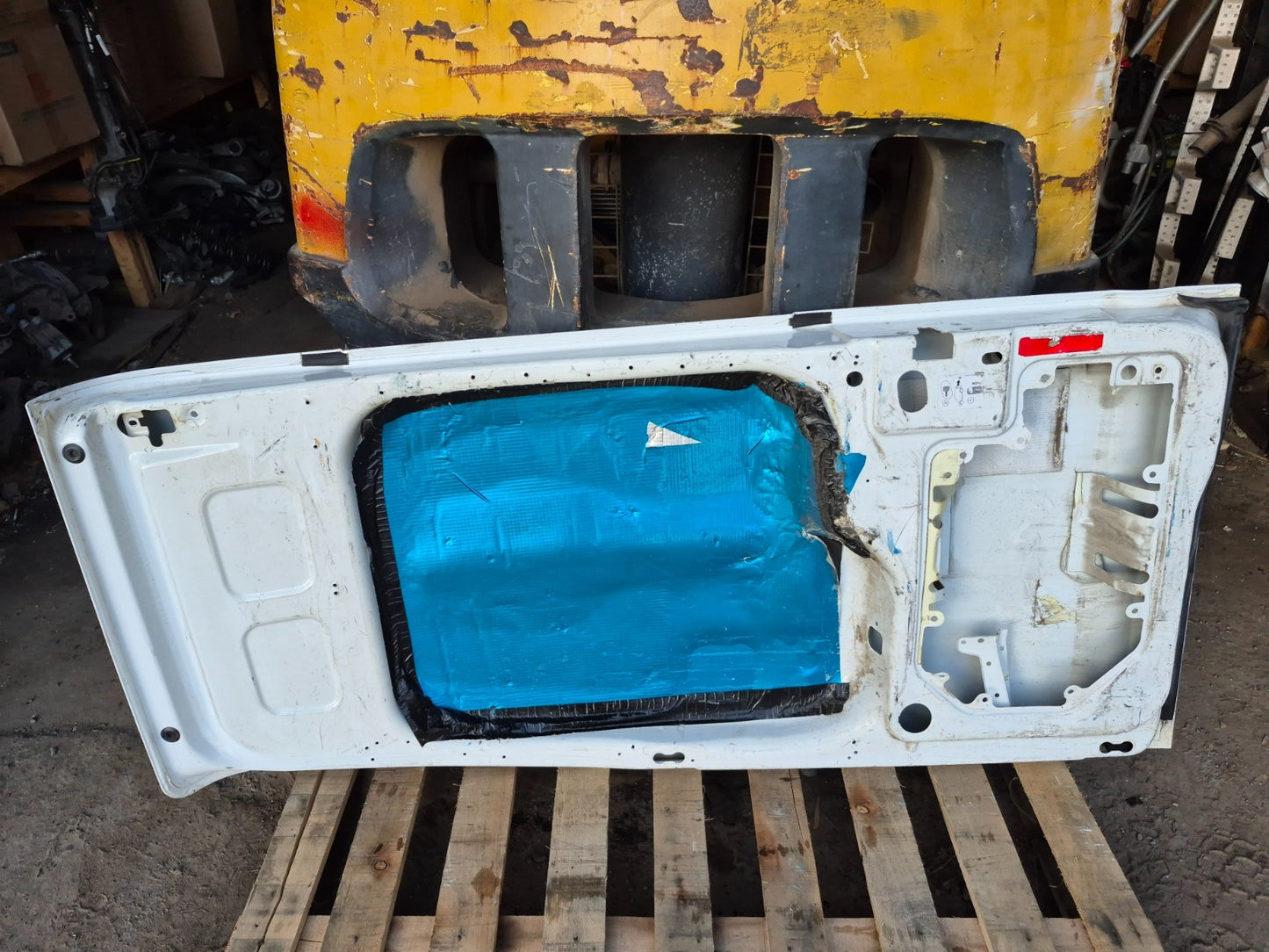 2013 Ford Transit Connect Rear Cargo Door Panel Shell Passenger Side Right OEM