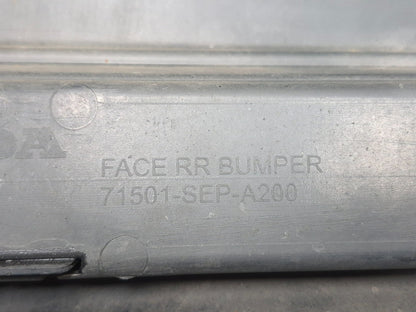 2008 Acura Tl Type-s Rear Bumper Cover OEM