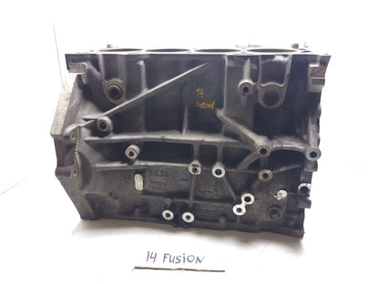 2014 Ford Fusion Engine Cylinder Block OEM