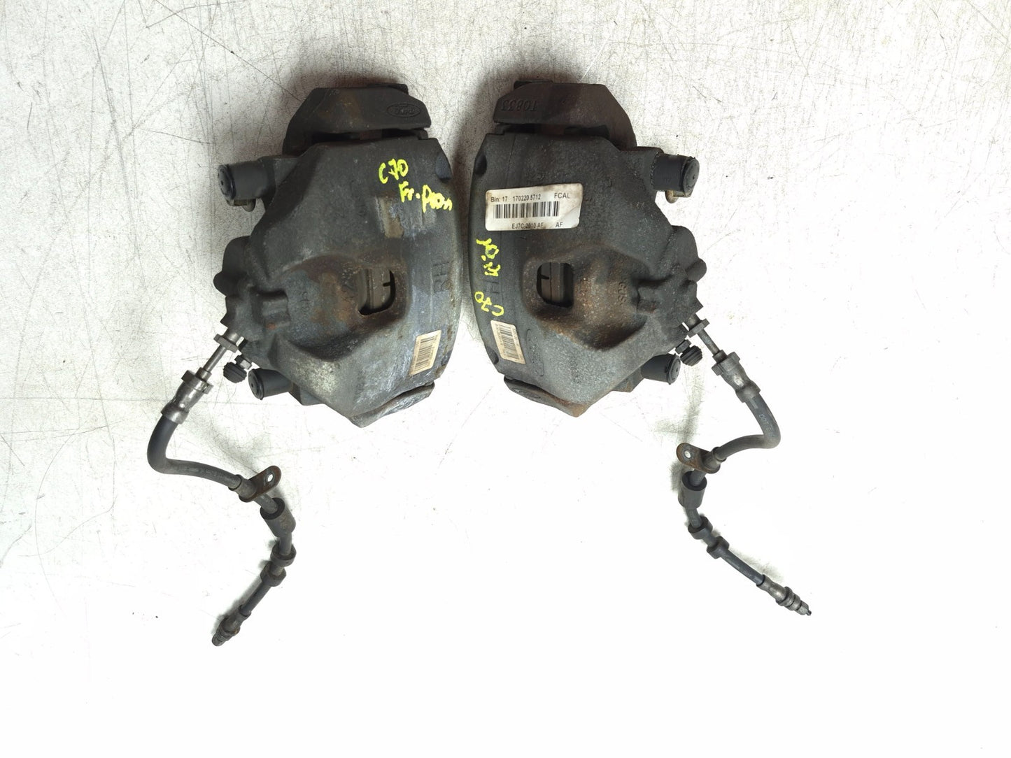 2017 Ford Focus St Brake Caliper Front Left & Right Pair OEM