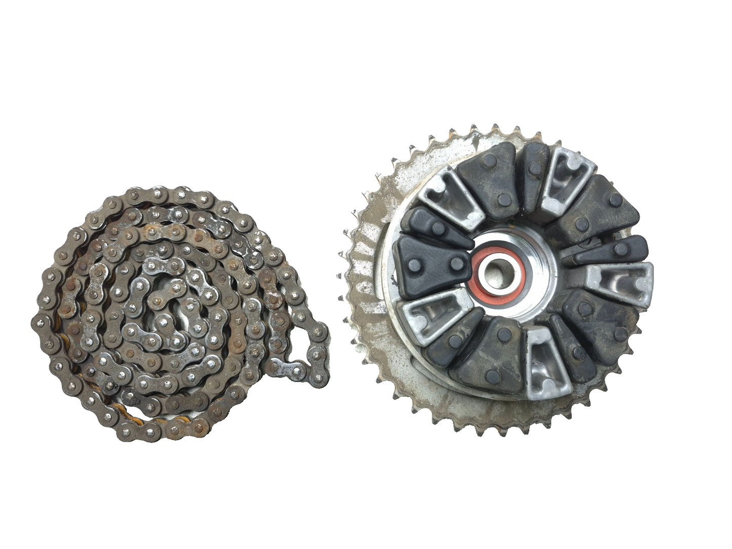 2015 Honda Ctx700n Rear Wheel Hub & Sprocket W/ Drive Chain OEM