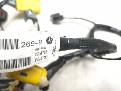2015 Jeep Compass Front Driver Seat Wiring Harness & Seat Control Module OEM