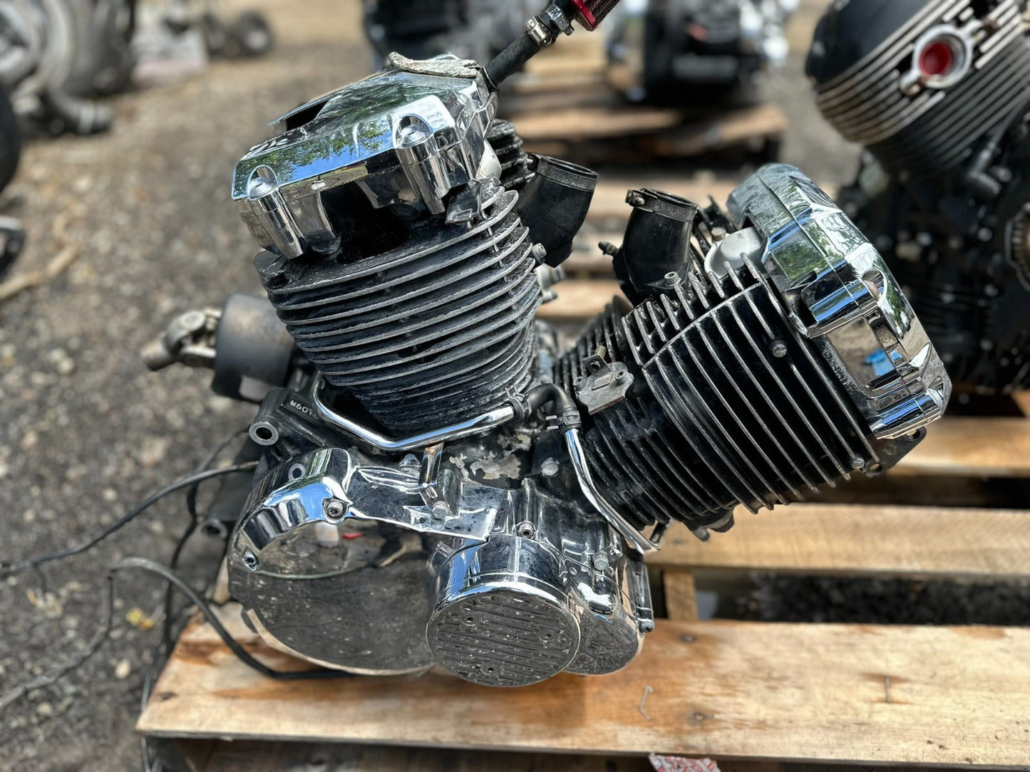 1999 Yamaha V Star Xvs650 Engine Motor OEM