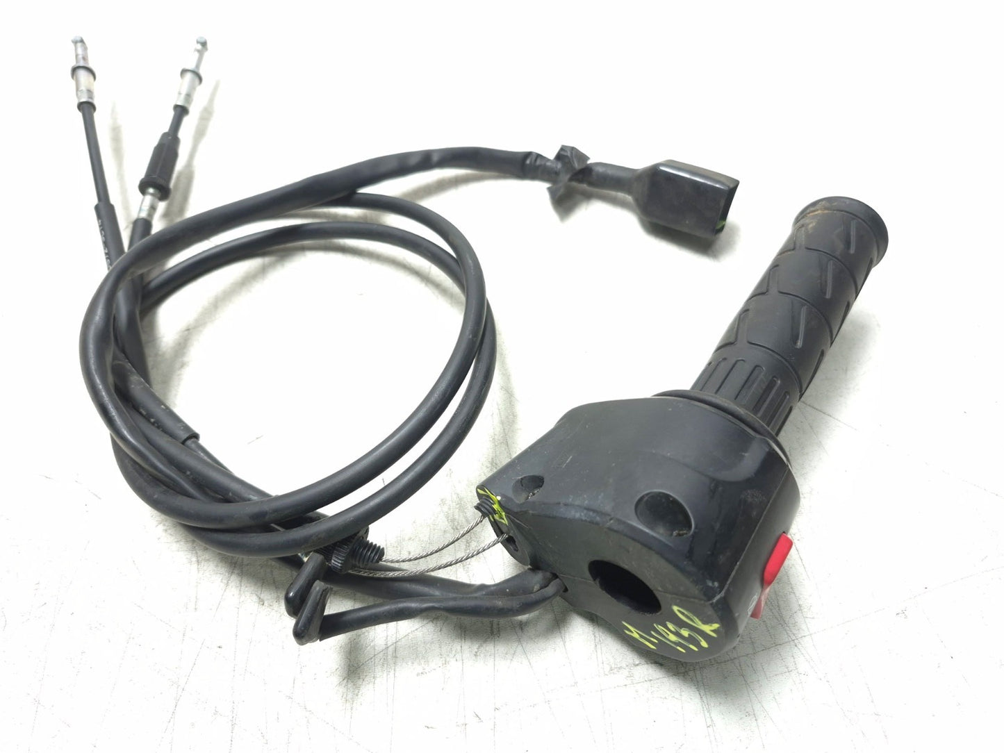 2019 Kawasaki Z400 Er400d Right Handlebar Switch & Throttle Grip OEM
