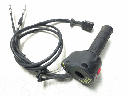 2019 Kawasaki Z400 Er400d Right Handlebar Switch & Throttle Grip OEM