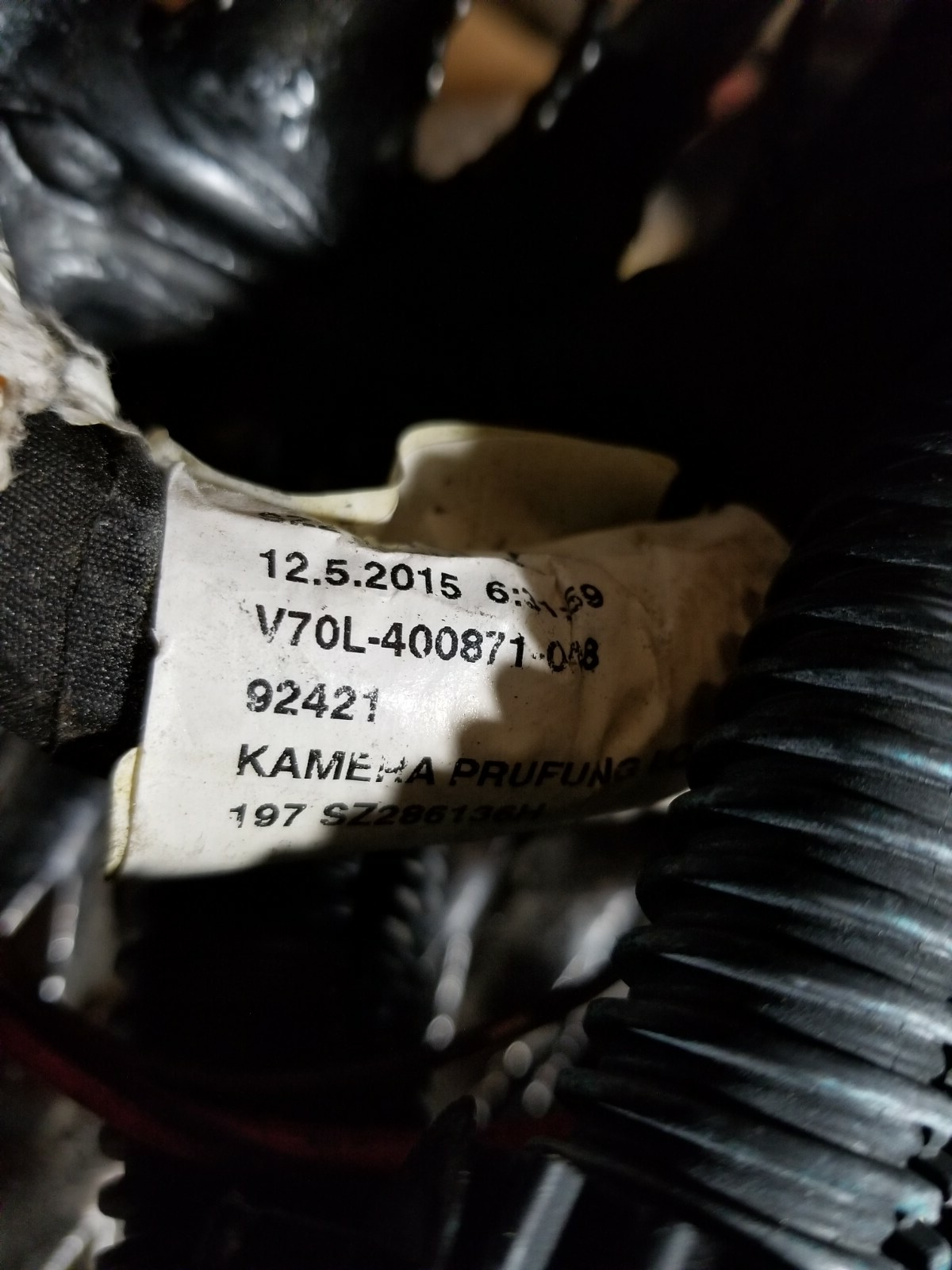 2015 Audi Q7 Fuse Box Wiring Harness OEM