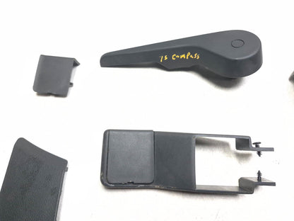 2015 Jeep Compass Front Left Driver Side Seat Trim Panel 9 Pcs OEM