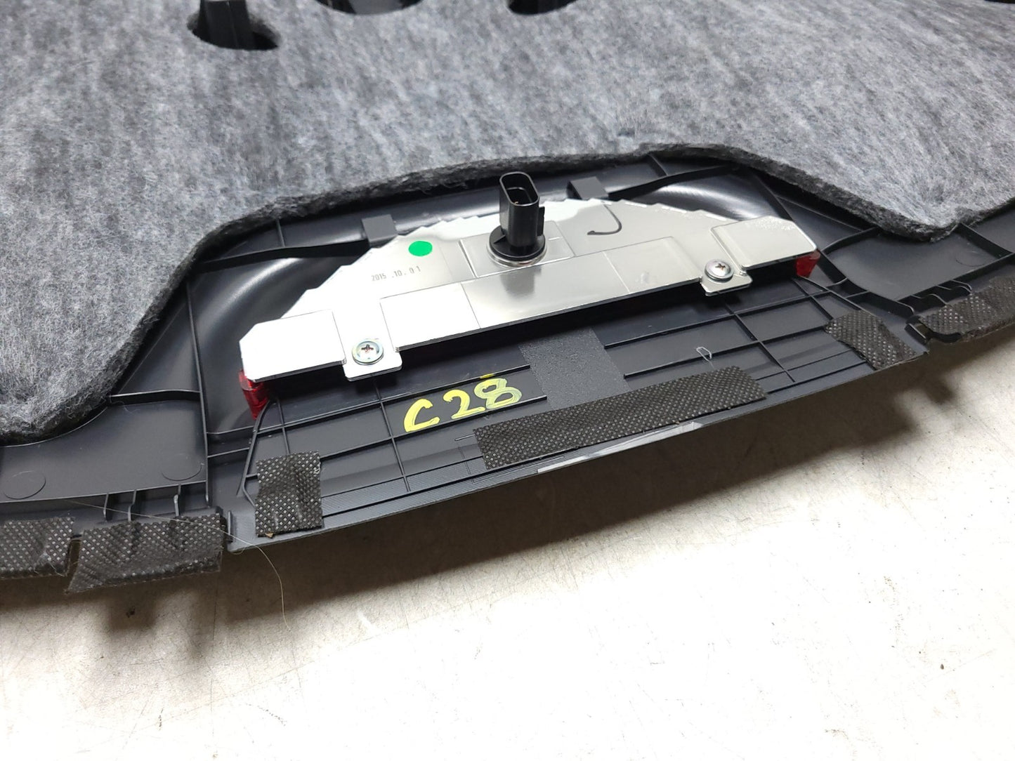 12-17 Hyundai Accent Rear Deck Shelf Panel Package Tray Trim OEM 85610-1r300-9y