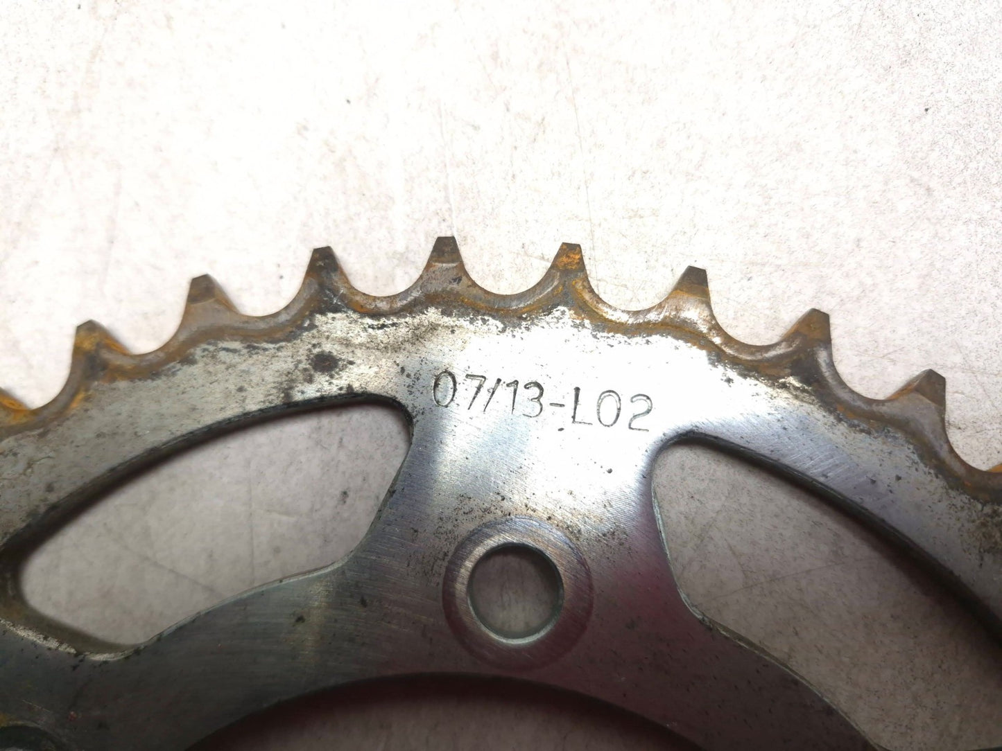 2014 Kawasaki Ninja 300 Ex300a Drive Chain & Rear Sprocket Pair OEM