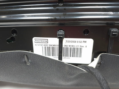 2009 BMW X6 Xdrive50i Front Seat Upper Back Cushion Left Driver Side OEM