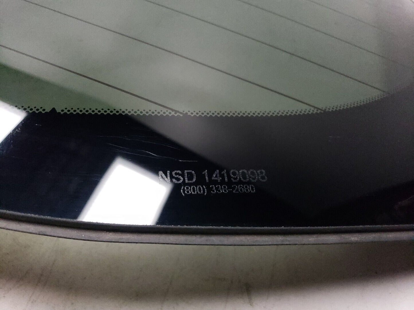 2013 - 2020 Nissan Pathfinder Rear Back Window Glass OEM