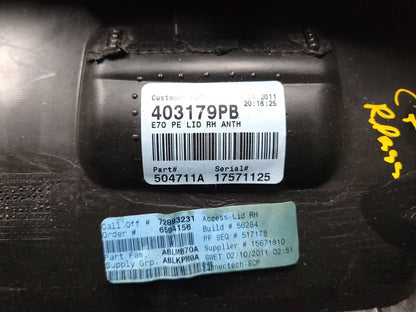 2007-2013 BMW X5 E70 Trunk Luggage Cargo Trim Panel Cover Left & Right 4pcs OEM