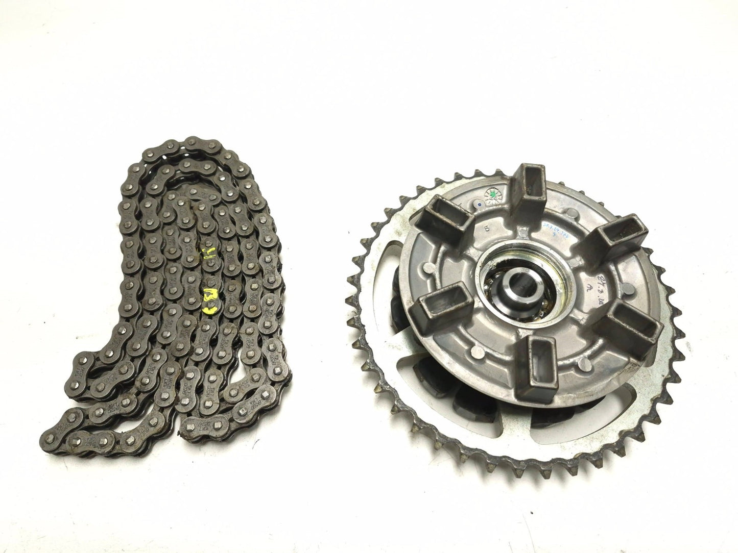2025 Kawasaki Ninja Ex 500 Rear Sprocket W/drive Chain OEM