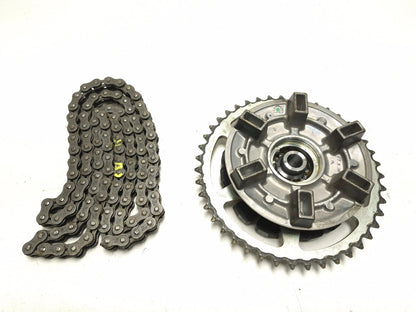 2025 Kawasaki Ninja Ex 500 Rear Sprocket W/drive Chain OEM