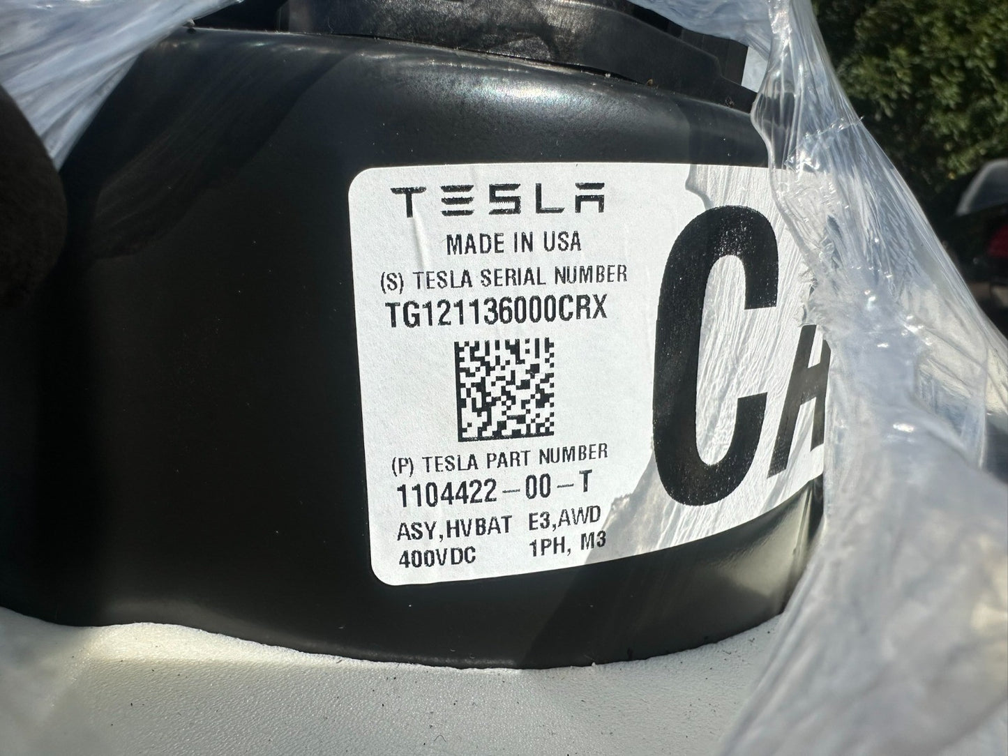 2019 Tesla Model 3 Y Battery Pack Long Range 1494171-00-t *local Pickup* OEM