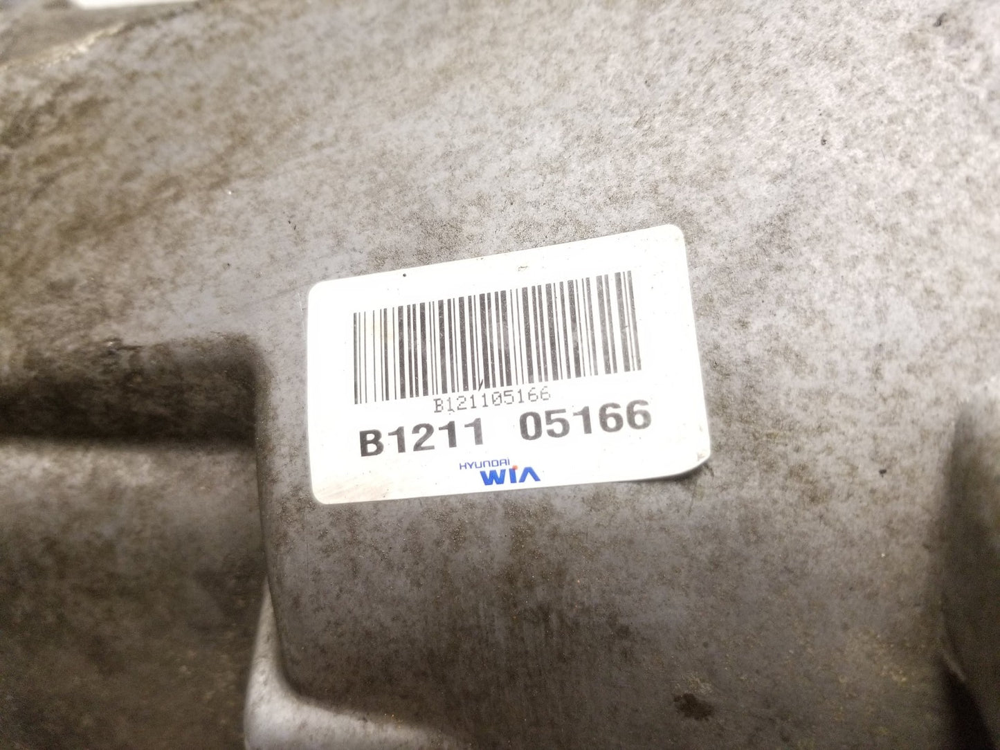 2013 Hyundai Genesis Coupe Manual Transmission Bell Housing OEM